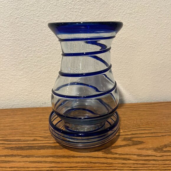 Blown Glass Candleholder from Cabo San Lucas - Picture 11 of 12